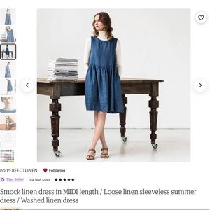 Not Perfect Linen dress.